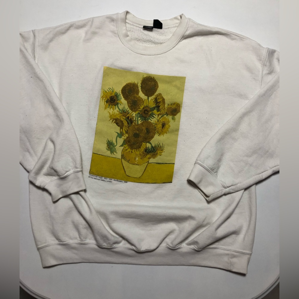 Vintage Van Gogh ‘Sunflowers’ sweatshirt